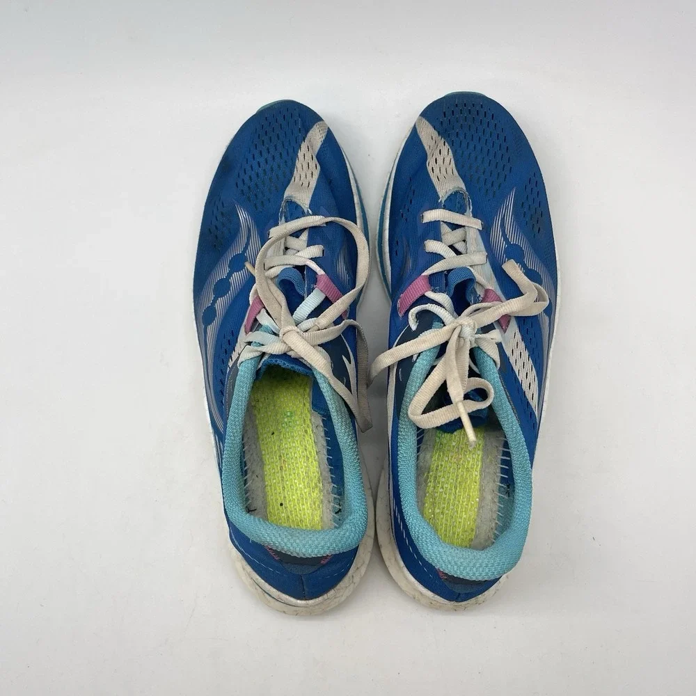Saucony Sneakers Womens 9.5 Endorphin Pro 2 S10687-30 Blue‎ Running Gym Shoes